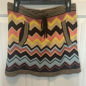 Missoni for Target chevron mini skirt